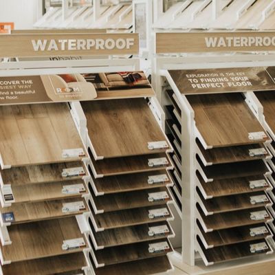 Tillsonburg Flooring Canada waterproof luxury vinyl flooring display