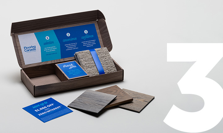 flooring sample box